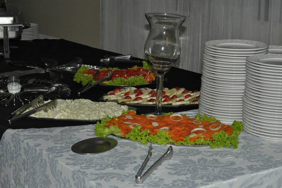 Mesa de saladas