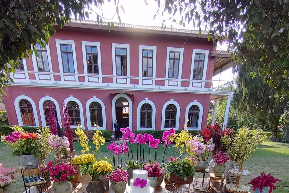 Mesa de doces fazenda