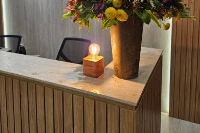 Arranjo floral para empresas