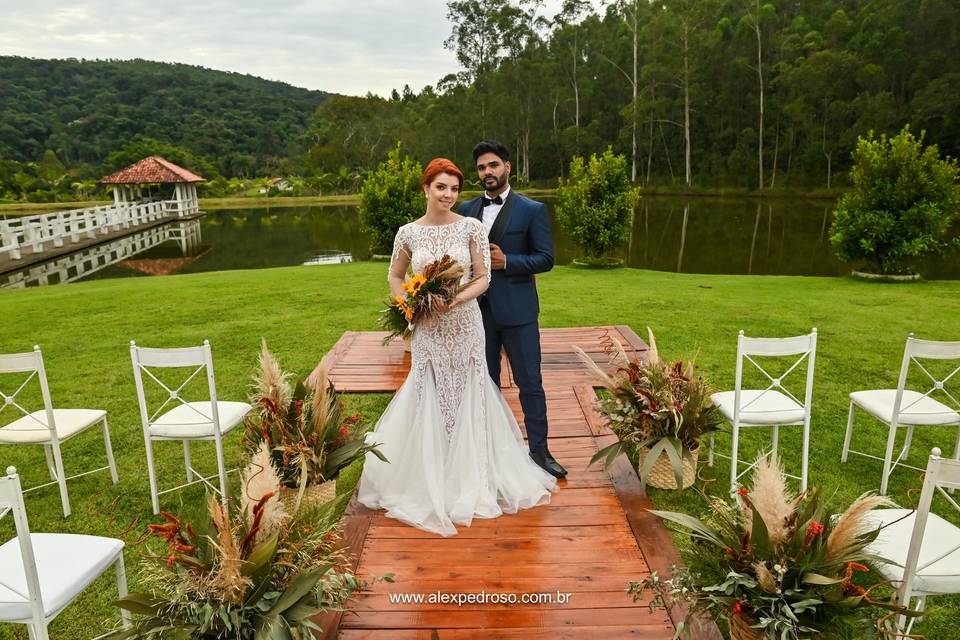 Casamento em sitio