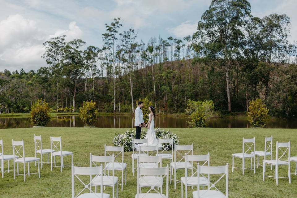 Casamento no lago