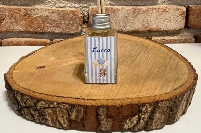 Aromatizador em gel c/ glitter