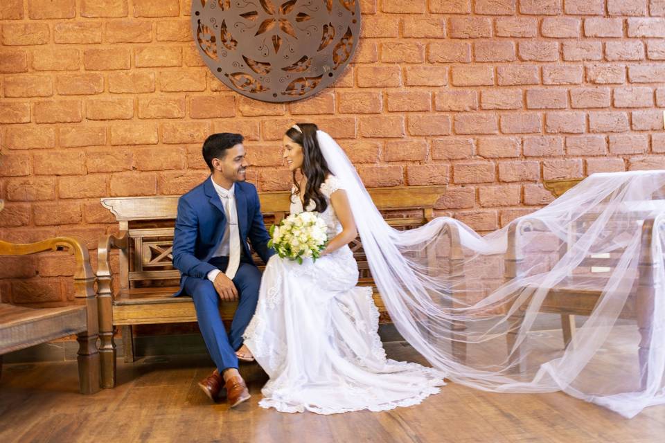 “Somos poesia a dois.”