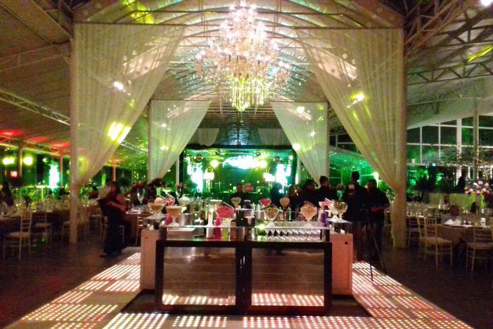 Bar em Ilha com Led