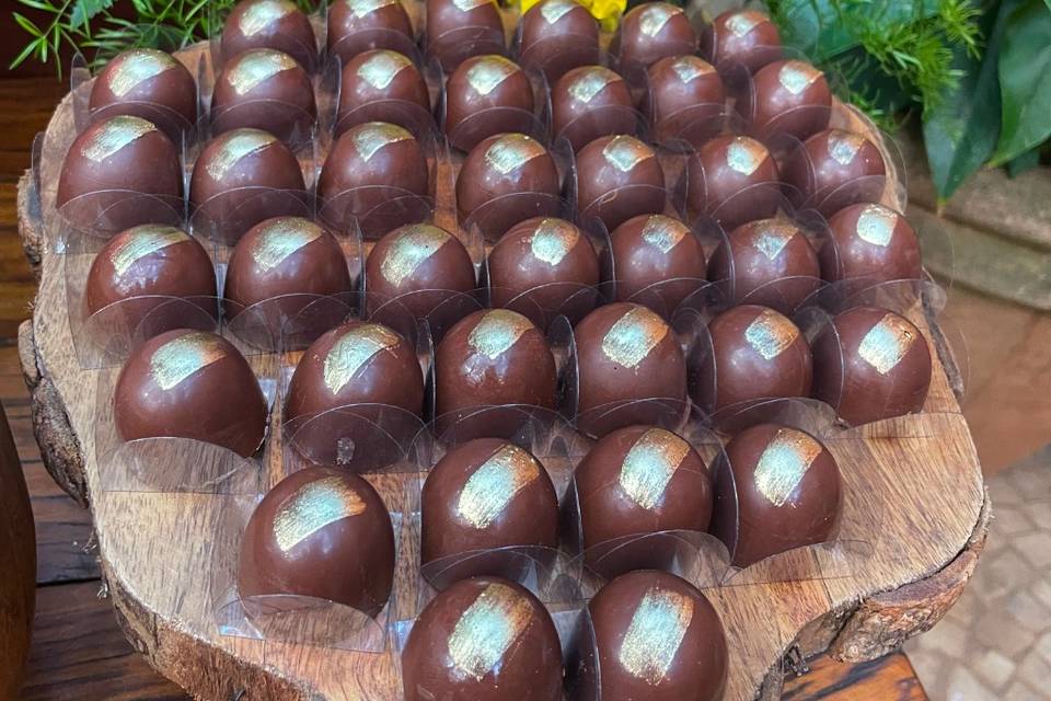 Trufas de chocolate