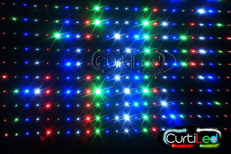 Cortina de Led de Áudio 3x6