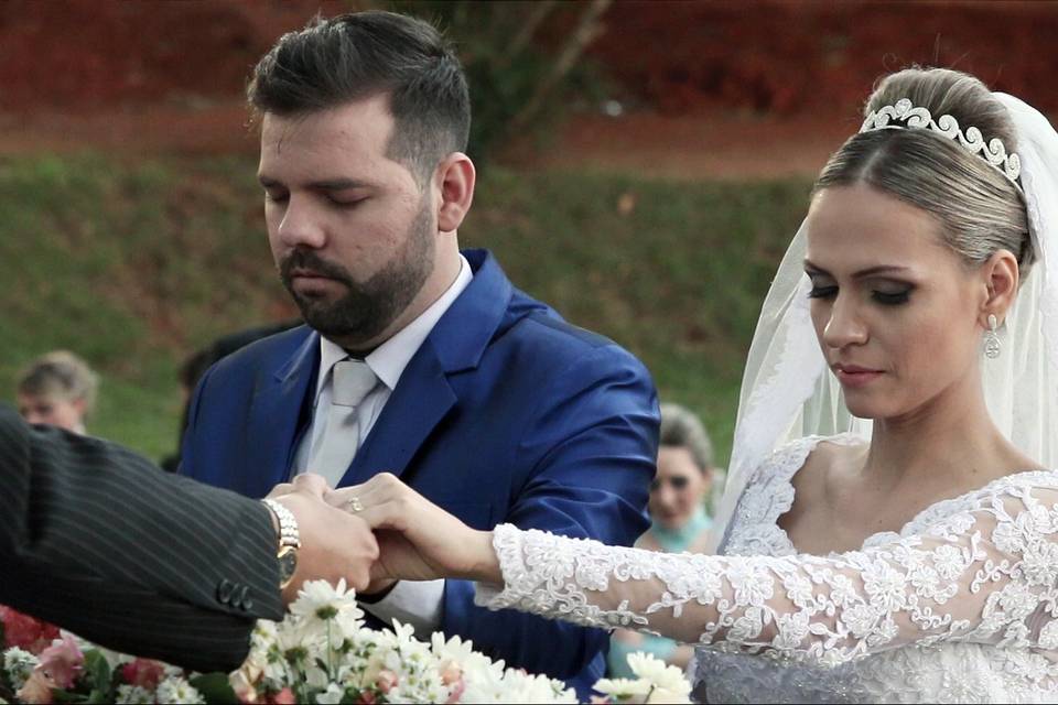 Marina Caiado e Gilberto Jr.