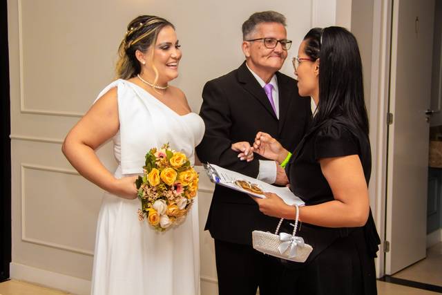 Atenção com a noiva