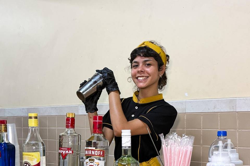 Open bar com e sem álcool