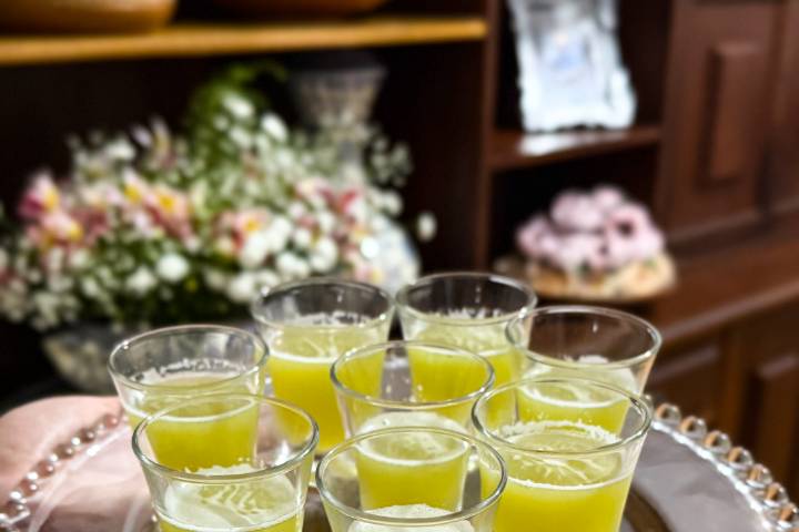 Shot de caldo de cana