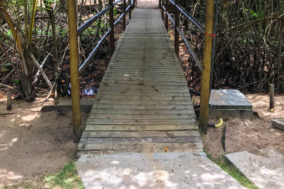 Ponte do Jardim para a Praia