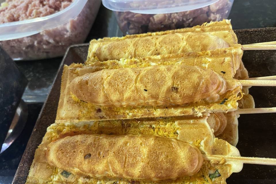 Crepes doces e salgados