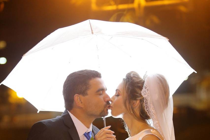 Casando na chuva