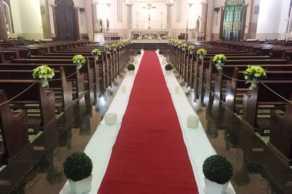 Decoração de igreja