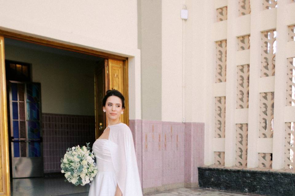 Vestido de noiva tradicional