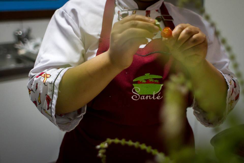 Tábua de frutas, frios e queij