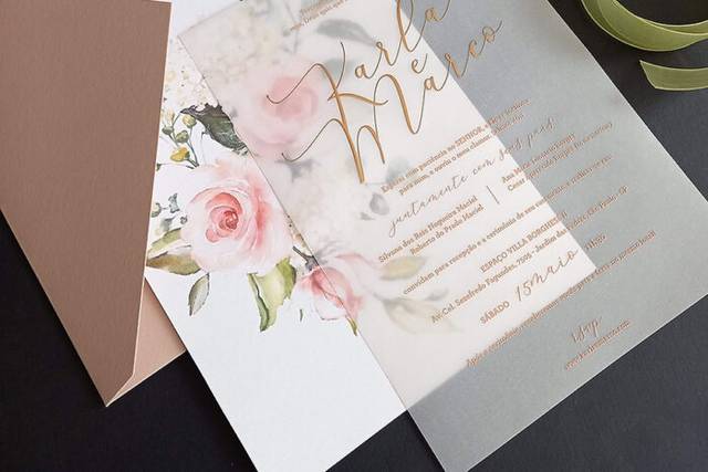 Convite de Casamento