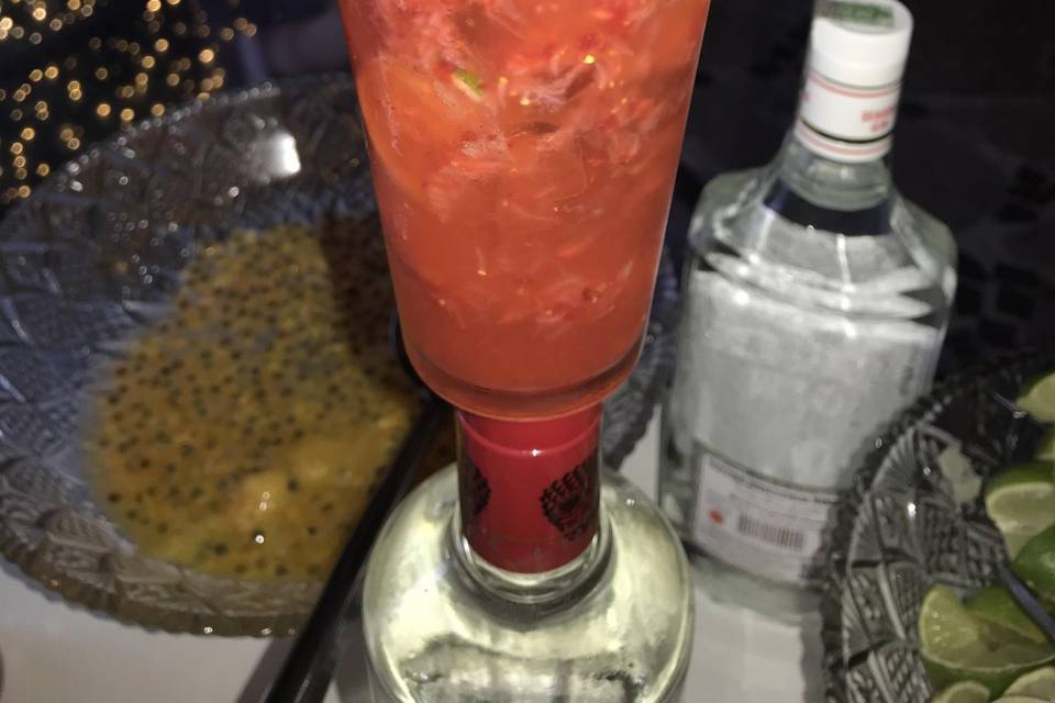 Caipirosca de morango