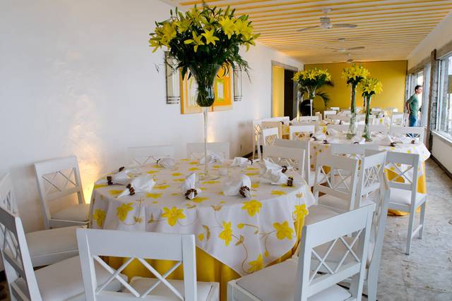 Varanda decorada