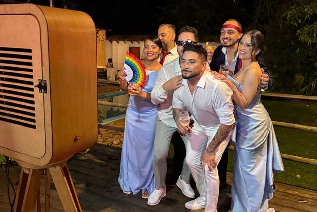 Couple Fotografia Instantânea