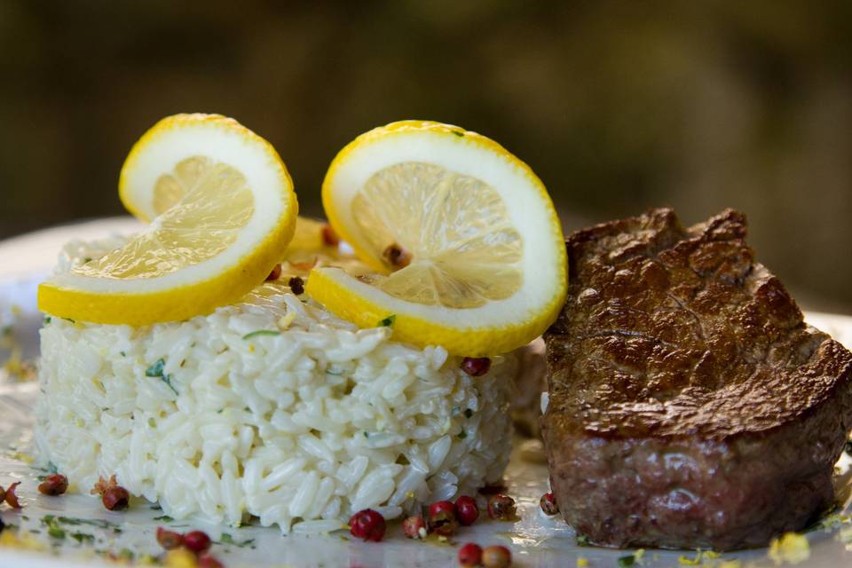 Risotto de Siciliano e Filet