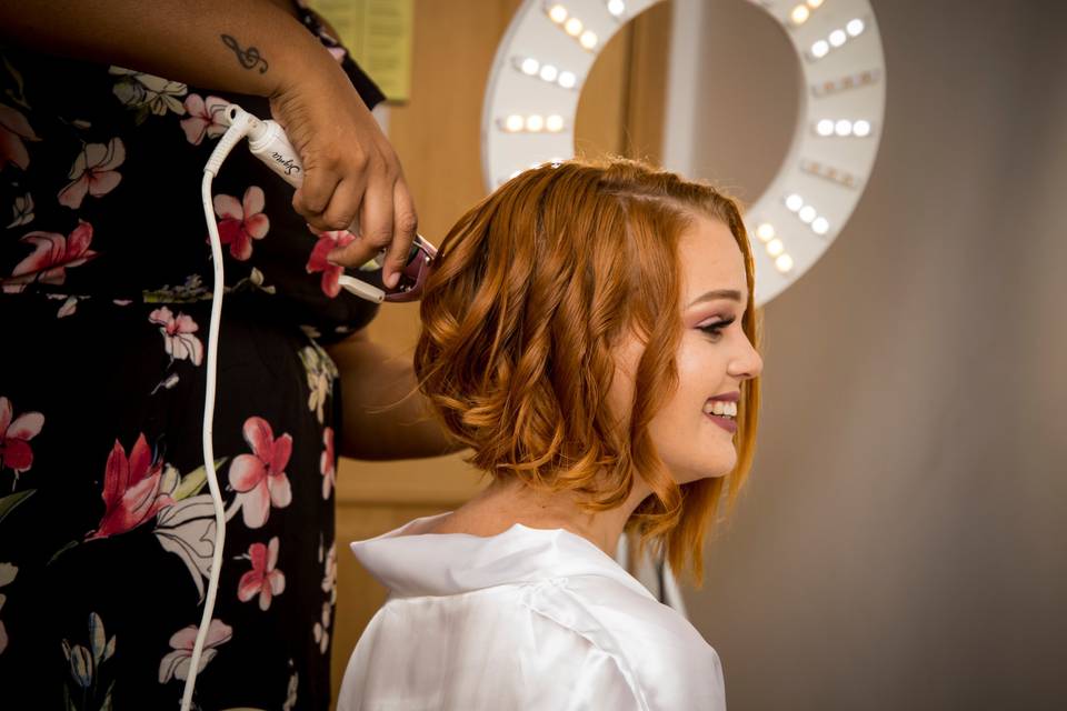 Preparação de cabelo