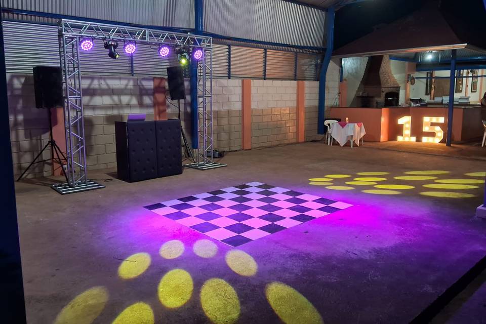 Estrutura festas