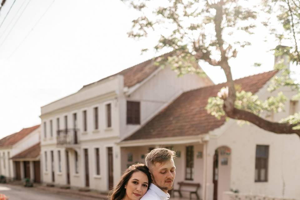 Ensaio pré casamento em Bento