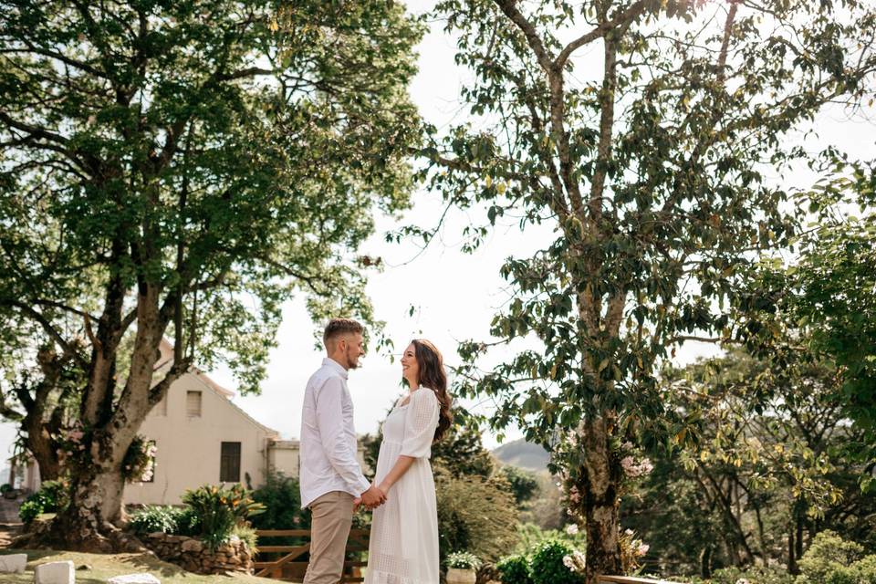 Ensaio pré casamento em Bento