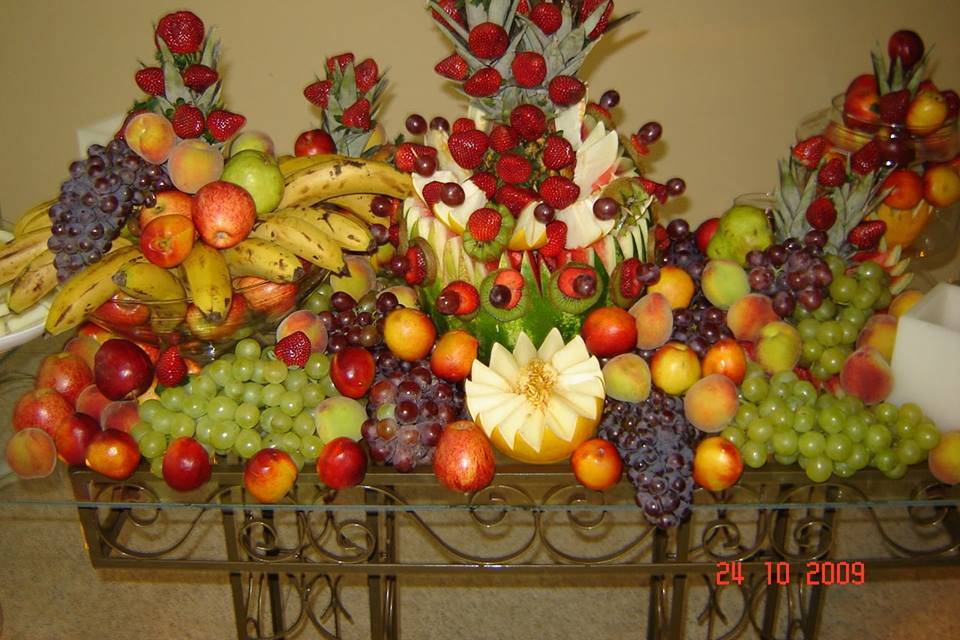 Mesa de frutas