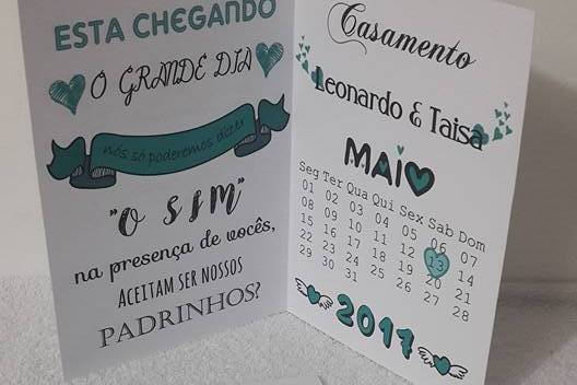 Save the date e convite