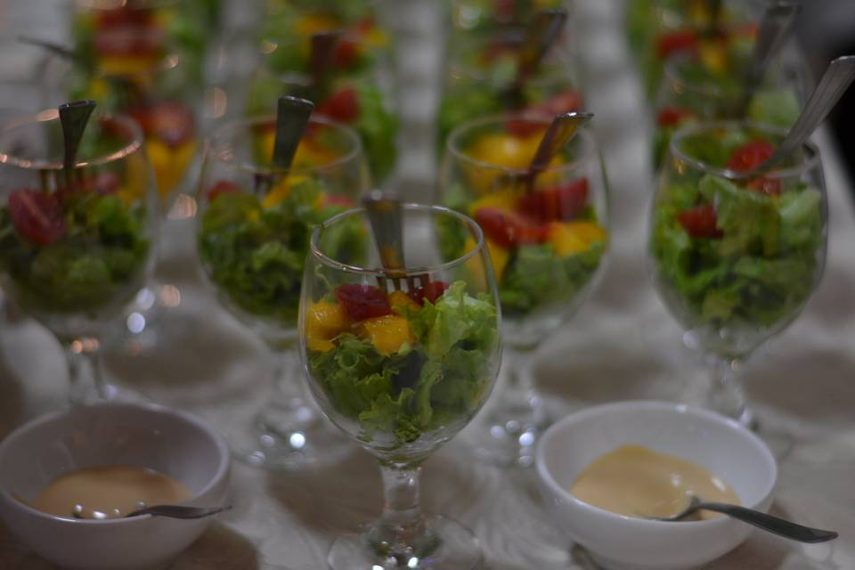 Salada Agridoce na Taça