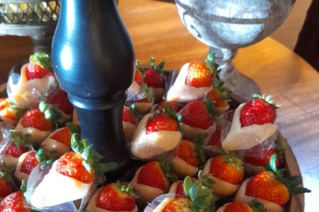 Brigadeiro com Morango