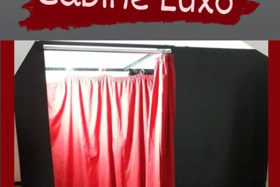 Cabine Luxo com vermelho