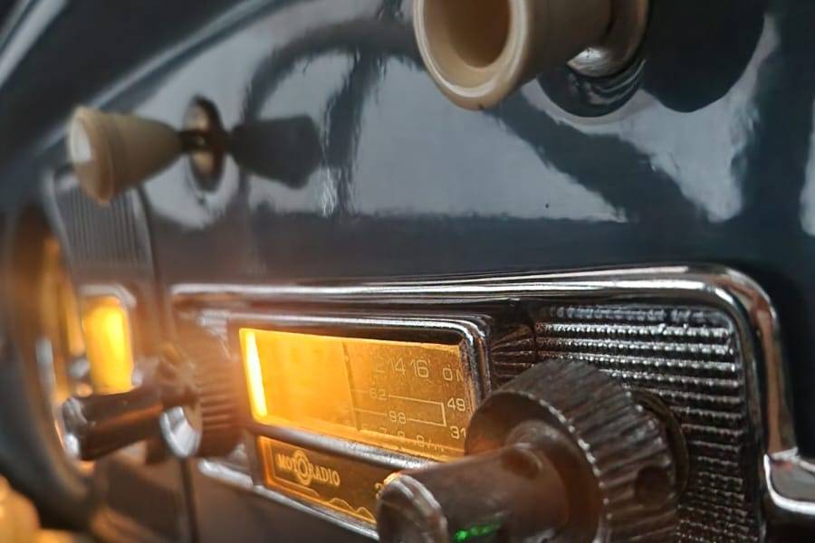 Rádio de época clássico