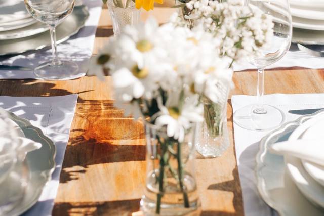 Mesa almoço/decoração