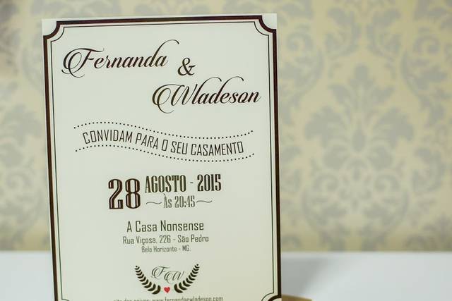 Convite Fernanda