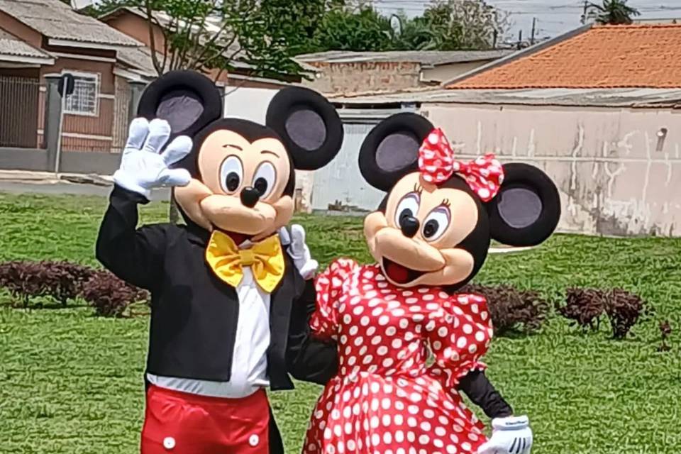 Brilha Kids personagens vivos
