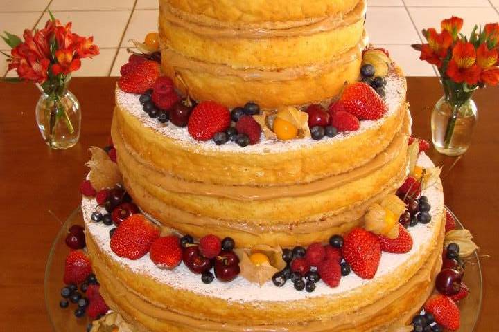 Naked cake