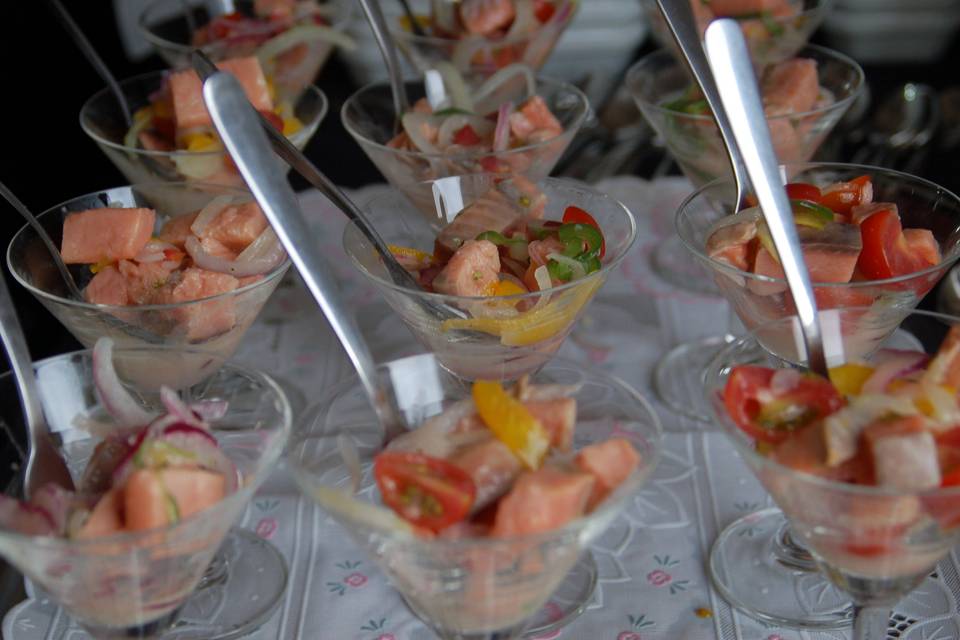 Ceviche de Salmão