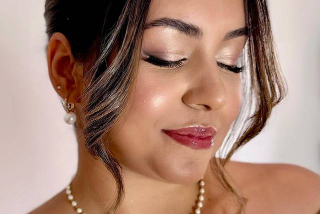 Penteado + make