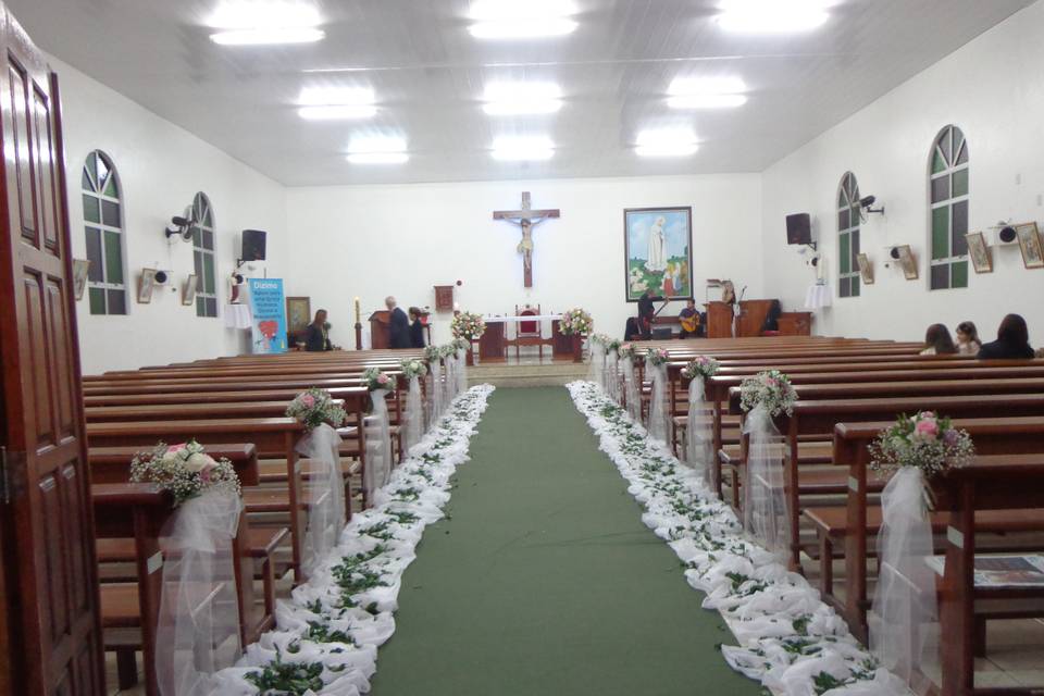 Decoração da igreja