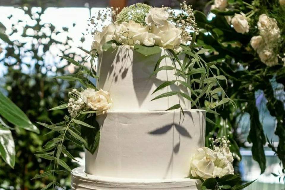 Bolo de casamento 5 andares