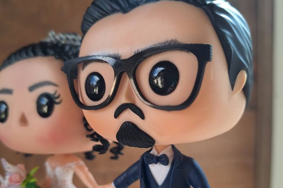 Noivinhos personalizados Pop