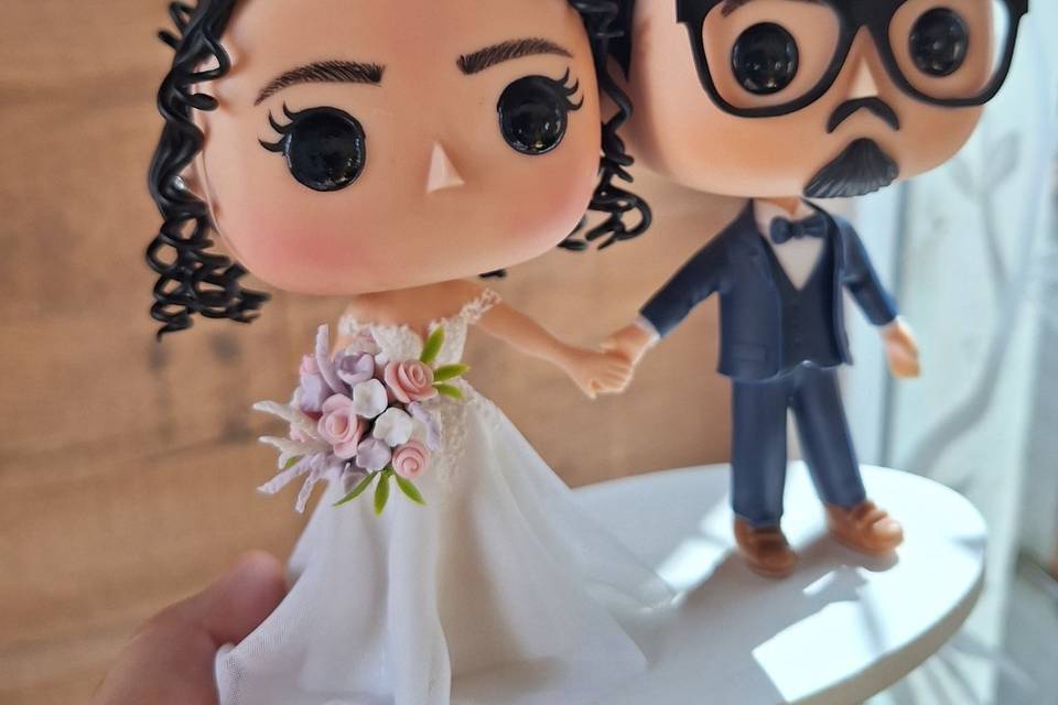Noivinhos personalizados Pop