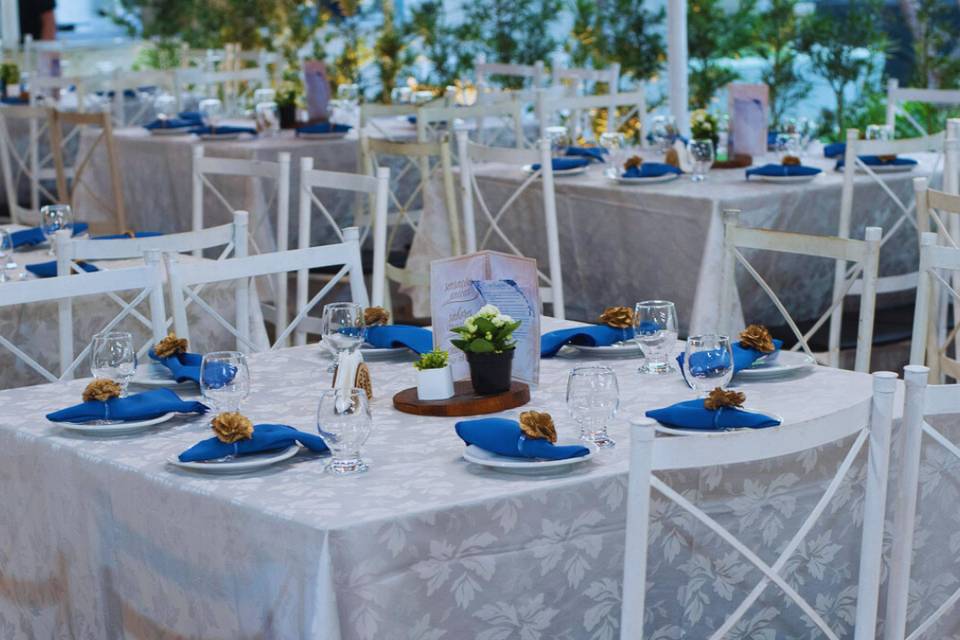 Mesa dos convidados