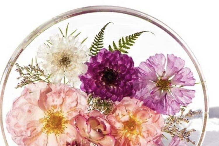 Bouquet em Cristal