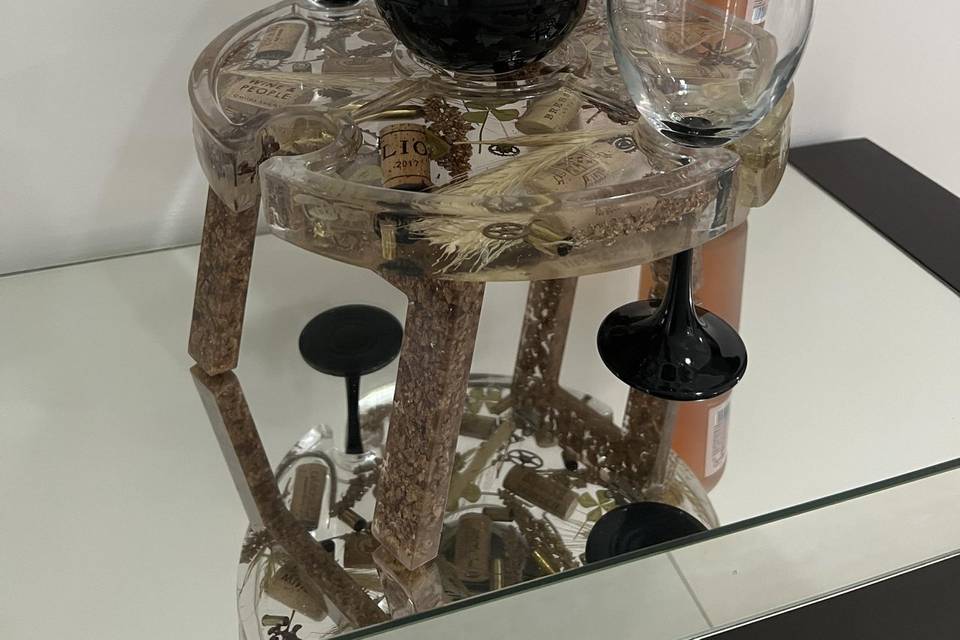 Bandeja para vinho