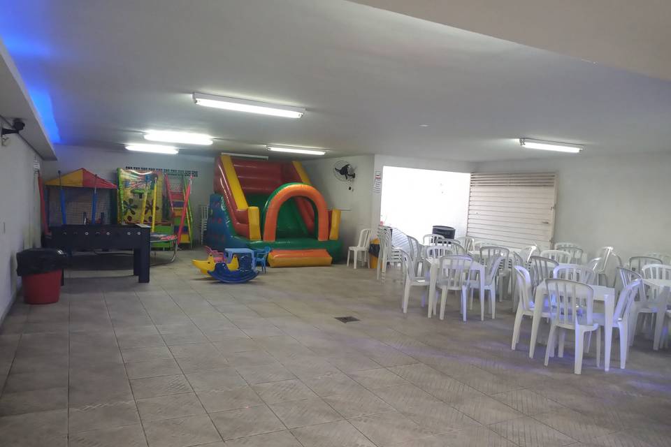 Salão para pequenos eventos