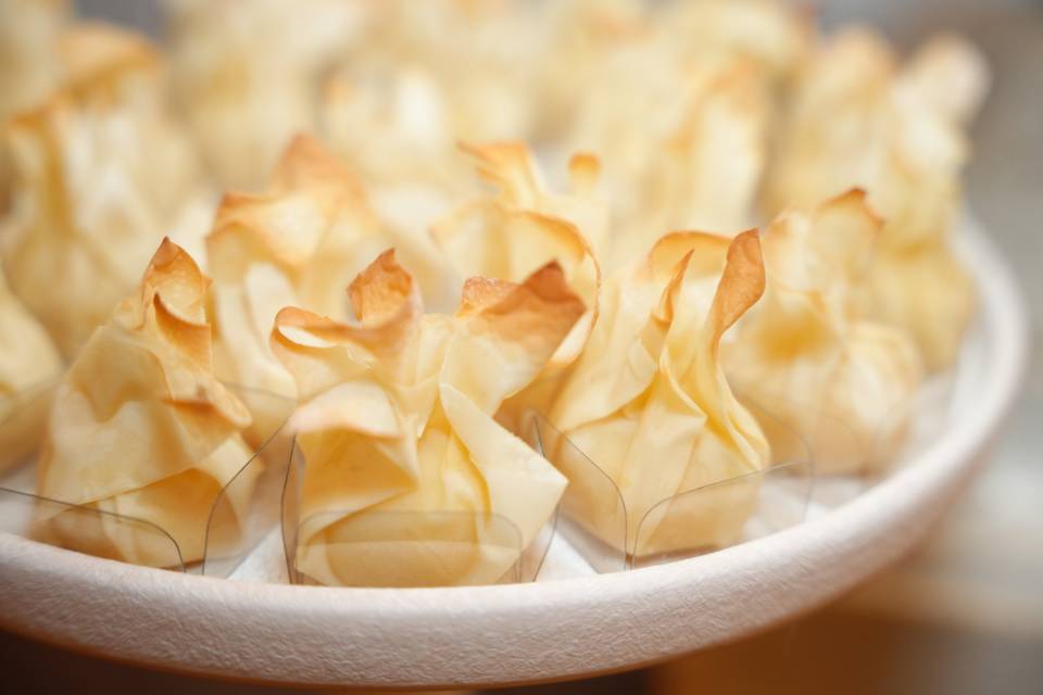 Trouxinha de coco com abacaxi